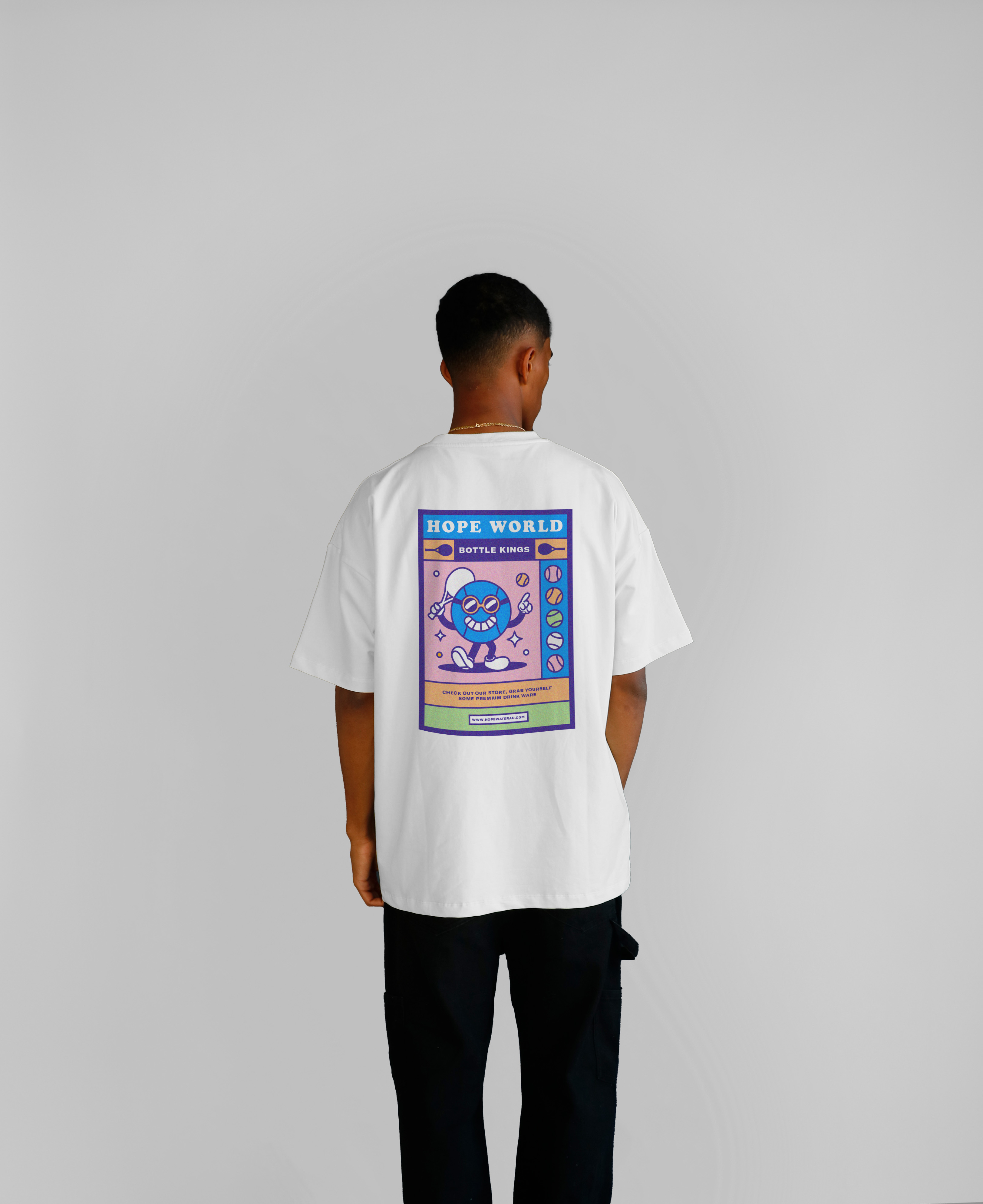 "HOPE WORLD" TEE